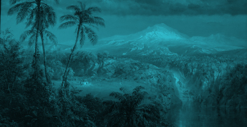 Montañas y volcanes en la historia del arte